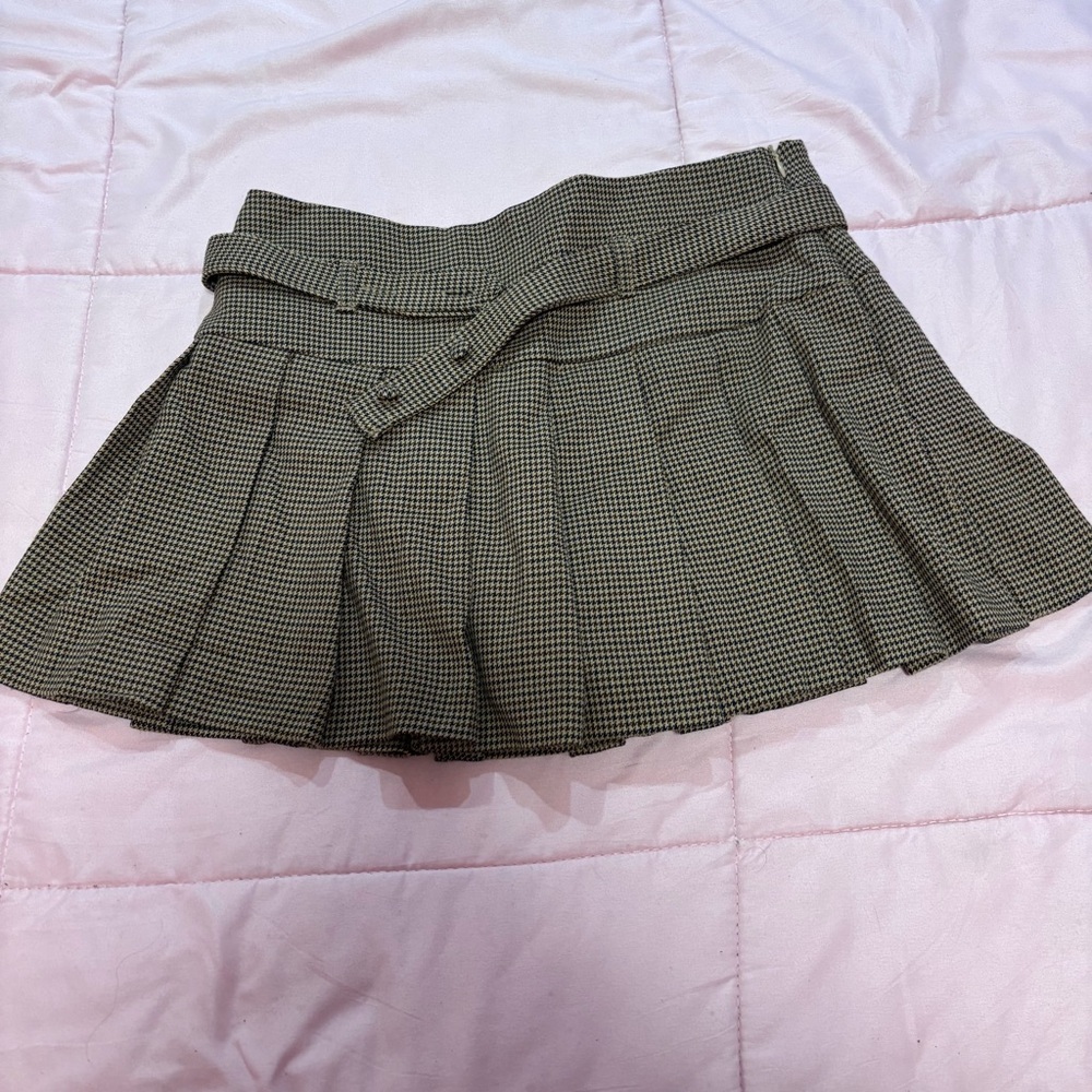 Zara Mini Skirt with Belt